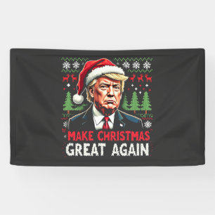 Banderoles Rendre Noël super à nouveau moche Noël Sweat Trump