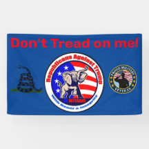 Républicains contre Trump Banner 3'x5'
