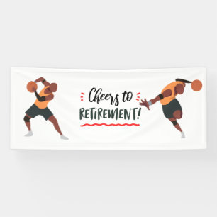 Banderoles Retraite de basketball pour la partie joueur
