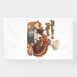 Banderoles Retro Chef Dinde T-Shirt Classique de Thanksgiving