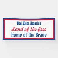 Retro Patriotique Rouge Bleu Blanc Dieu Béni l'Amé