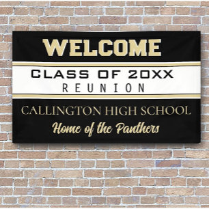 Banderoles Reunion! CUSTOMIZED Class Reunion banner