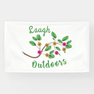 Banderoles Rire à l'extérieur