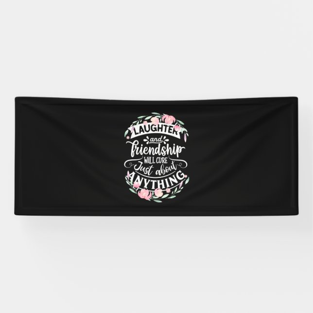 Banderoles Rires Et Amitié (Horizontal)