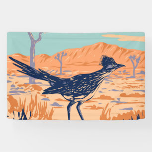 Banderoles Roadrunner Chaparral Bird