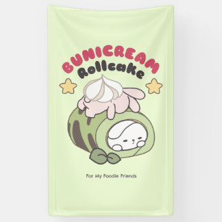 Banderoles Roll Into Sweetness Bunicream Rollcake Delight