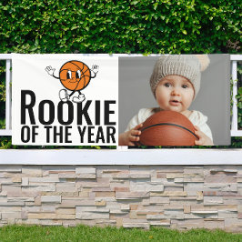 Banderoles Rookie De L'Année Basketball Vinyl Anniversaire
