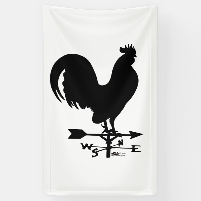 Banderoles Rooster de Weathervane (Vertical)
