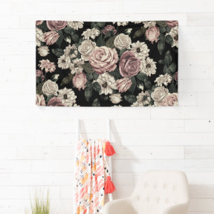 Banderoles rose