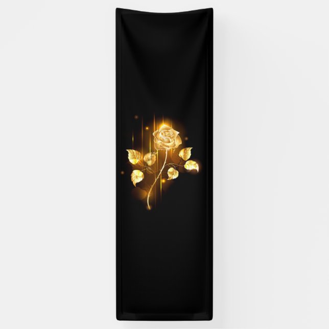 Banderoles Rose d'or ( rose d'or ) (Vertical)