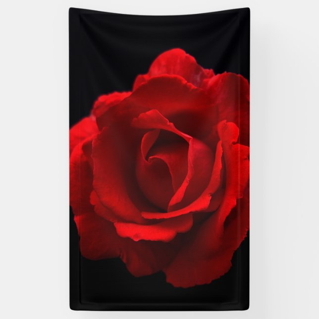 Banderoles Rose rouge bnrcna (Vertical)