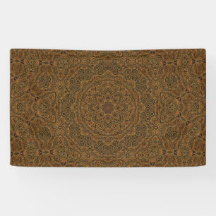 Banderoles Rouages Steampunk industriel vintage