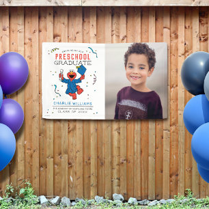 Banderoles Rue Sésame   Diplômé de l'école maternelle - Photo
