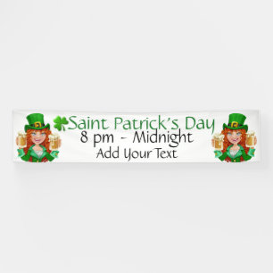 Banderoles Saint Patrick's Day