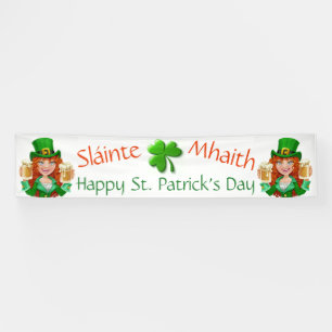Banderoles Saint Patrick's Day