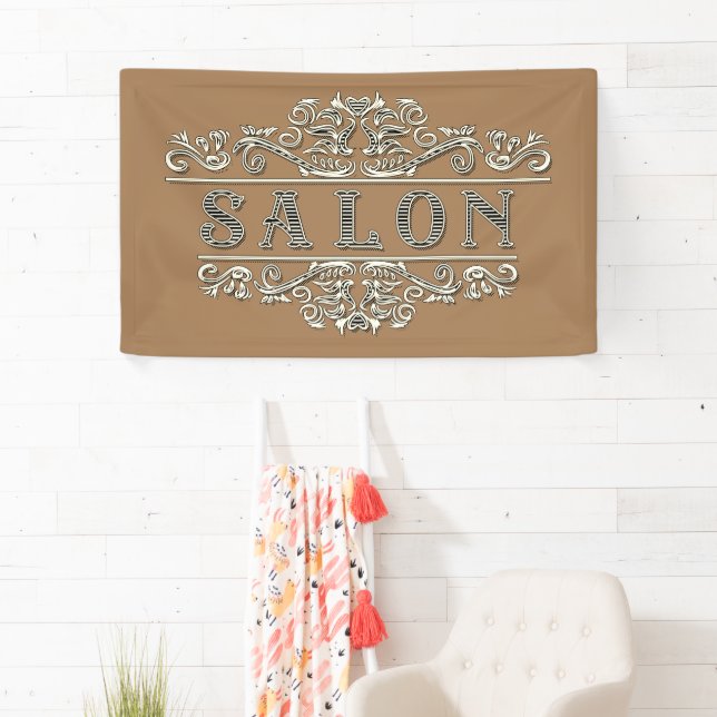 Banderoles Salon Vintage (En situation)