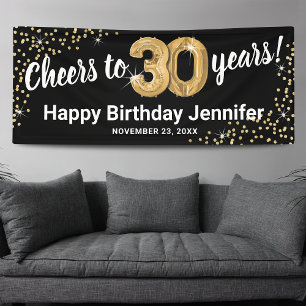 Banderoles Salutations à 30 ans Anniversaire