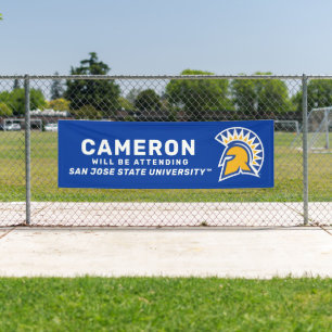 Banderoles San Jose State Le diplômé sera présent