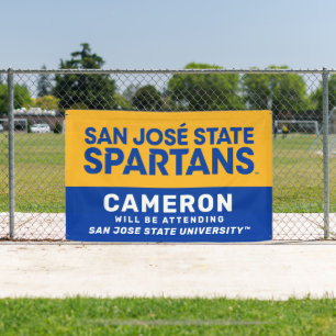 Banderoles San Jose State Le diplômé sera présent