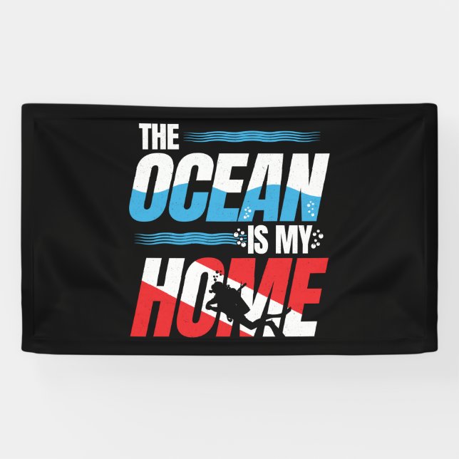 Banderoles Scuba Diving Toxits (Horizontal)