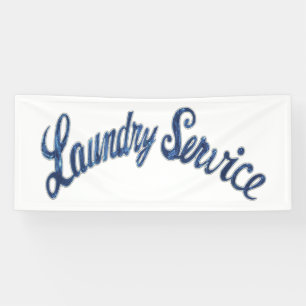Banderoles Service de blanchisserie