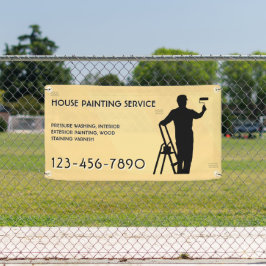 Banderoles Service de peinture de maison personnalisé Promo C