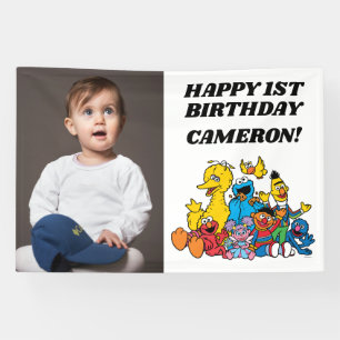 Banderoles Sesame Street Pals 1er anniversaire