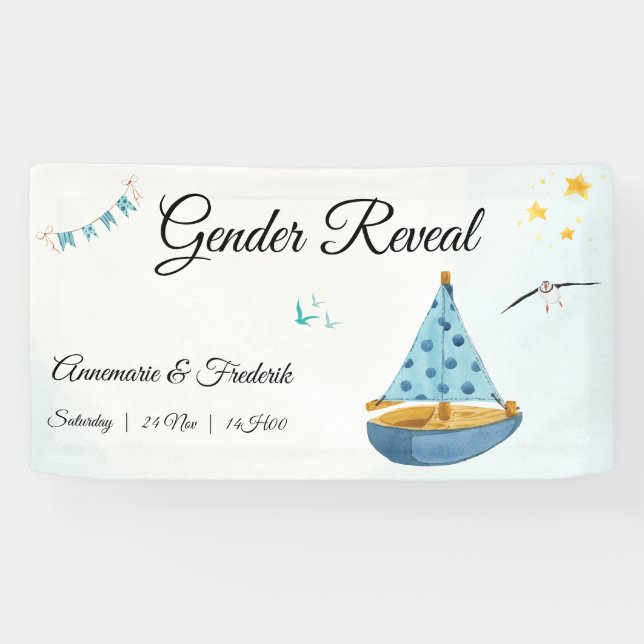 Banderoles Sexe Reveillez Voilier (Horizontal)
