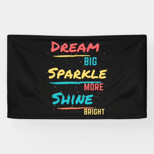 Banderoles Shine Bright (Horizontal)