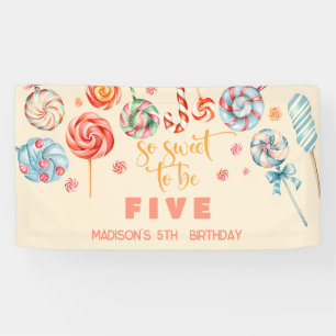 Banderoles Si doux pour être anniversaire de enfant