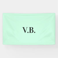 Simple couleur solide ajouter le nom du texte mono