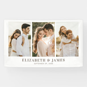 Banderoles Simple Elegant 3 Mariage photo