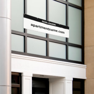 Banderoles Site Web de construction d'appartements maintenant