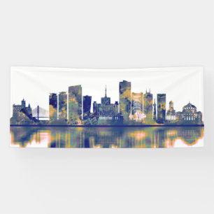 Banderoles Skyline de Bucarest