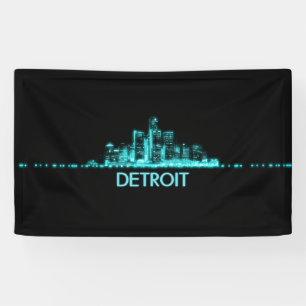 Banderoles Skyline de Détroit