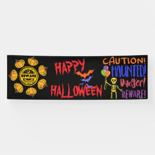 Banderoles Soins personnalisés Fête d'Halloween