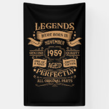 Soirée vintage de 65e anniversaire personnalisée