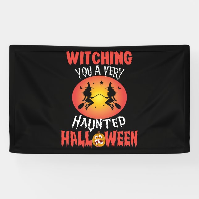 Banderoles Sortie d'Halloween (Horizontal)