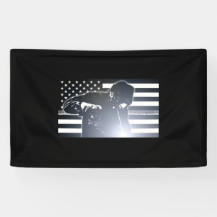 Banderoles Soudure : La ligne mince drapeau en métal