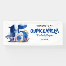 Sous la mer Quinceanera 15e anniversaire