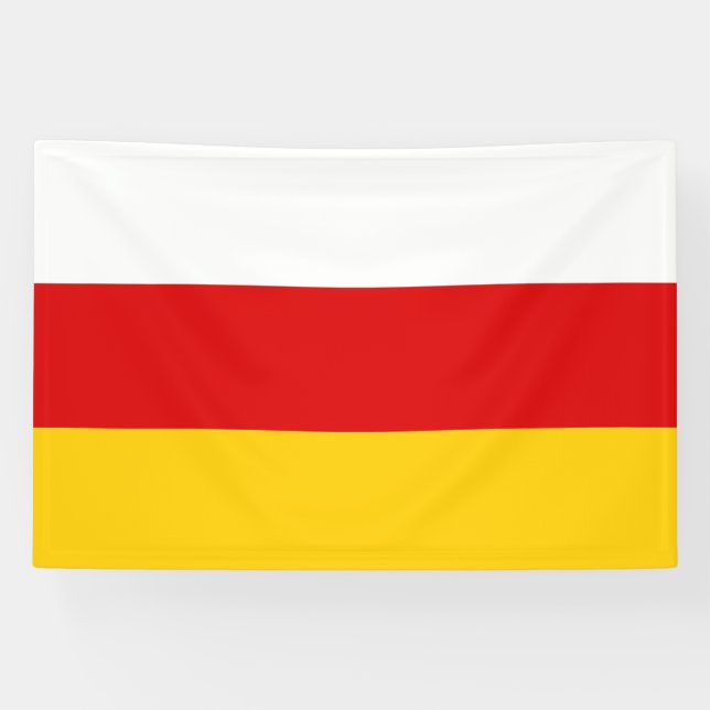 Banderoles South Ossetia Flag (Horizontal)
