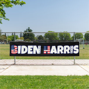 Banderoles Soutien aux élections présidentielles de Biden Har