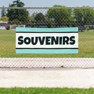 Banderoles Souvenir Store Banner