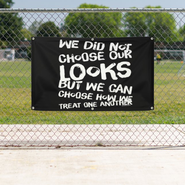 Banderoles Soyez gentils les uns envers les autres (En situation)