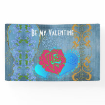 Soyez mon Rose romantique Saint Valentin Balayant 
