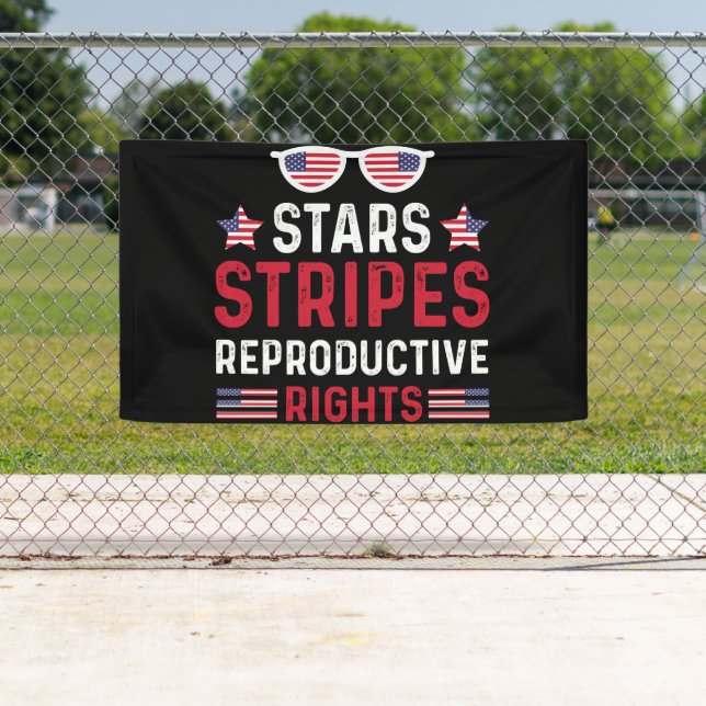 Banderoles Stars Stripes Droits de reproduction (En situation)
