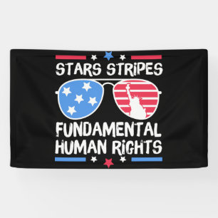 Banderoles Stars Stripes Droits fondamentaux de l'homme