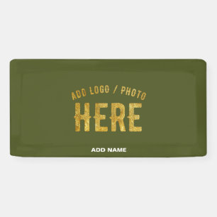 BANDEROLES STYLISH MODERNE ARMÉE VERT VÉRIFIÉ MARQUE