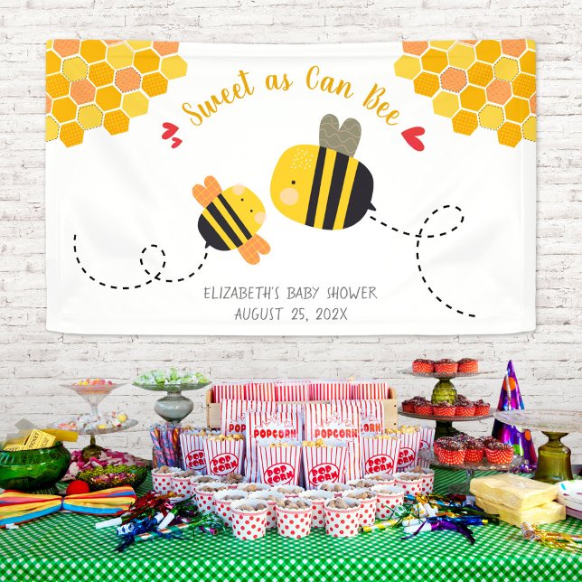 Banderoles Sucré Comme Peut Être Thème Cute Kawaii Baby showe (Créateur téléchargé)