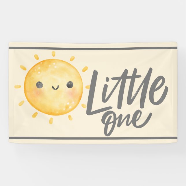 Banderoles Sunshine Little One Baby shower (Horizontal)